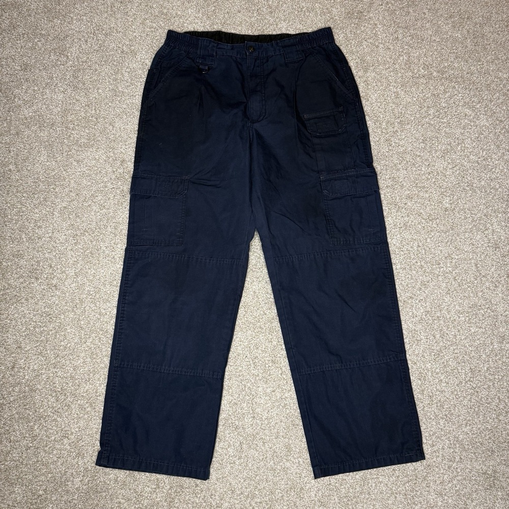 Propper Tactical Cargo Pants Men's 34x34 (Tag 36x36) Navy Blue Utility Military